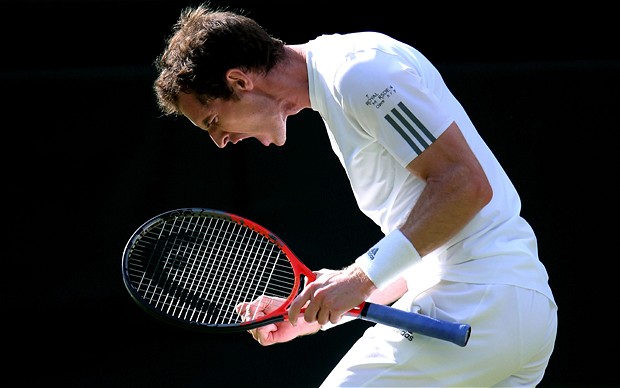 andy murray fist pumping