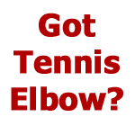 Learn how to cure your tennis elbow now